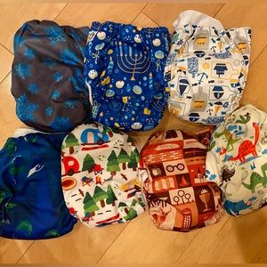 New All-in-one cloth diapers